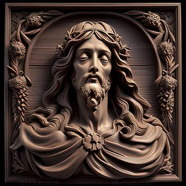 3D model st jesus (STL)